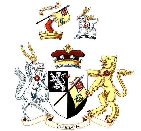Arms of Julian Hedworth George Byng