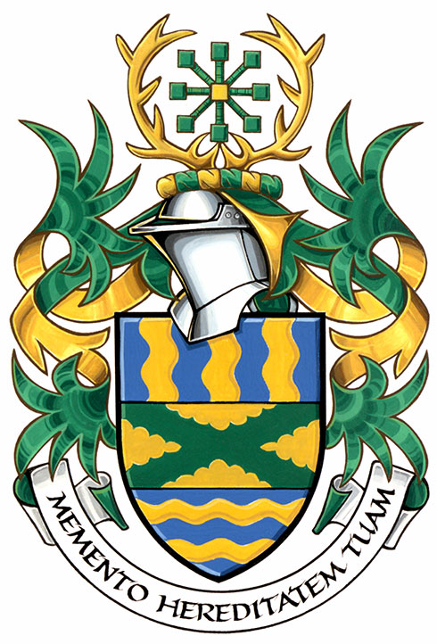 Arms of Wayne Green