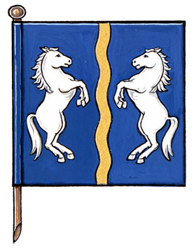 Flag of László István Orbán-Imreh