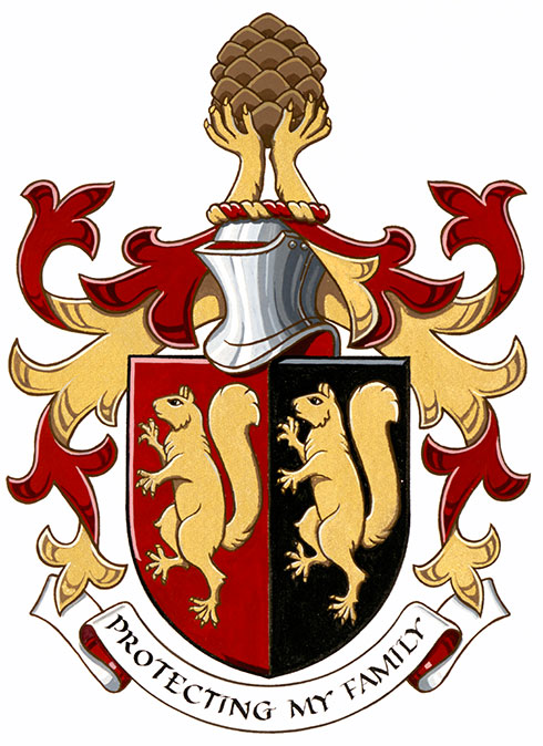 Arms of Daryl Rowland