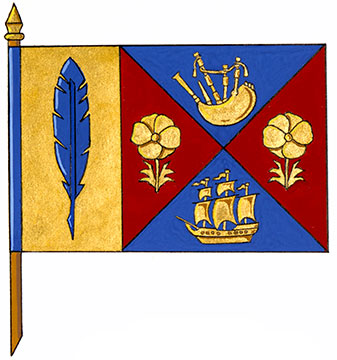 Flag of Alan Bruce Clark