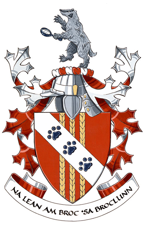 Arms of Einar Brockie Davison