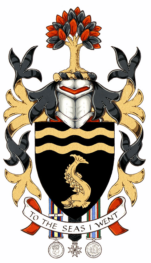 Arms of Christopher Evan Richardson