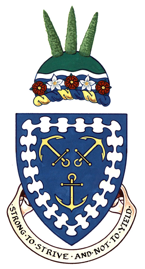 Arms of Albert Charles Young