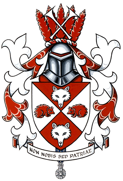 Arms of Owen Maxwell Rees