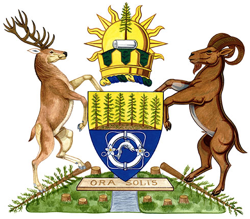 Arms of  the District of Powell River