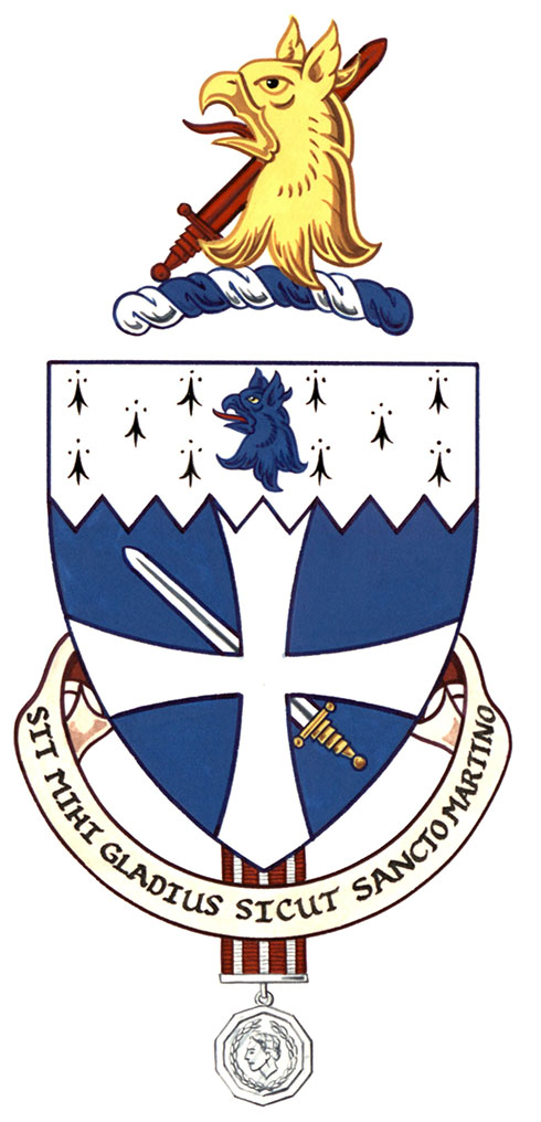 Arms of Philip Alfred Conrad Chaplin