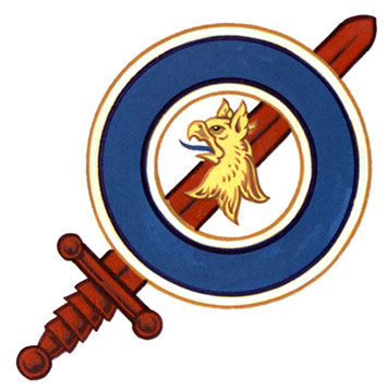 Badge of Philip Alfred Conrad Chaplin