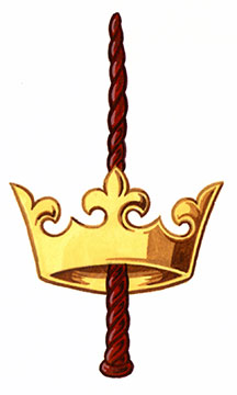 Badge of Leslie John Calvert