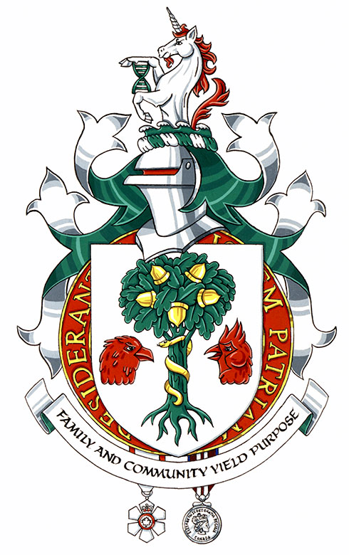 Arms of Jack Gauldie