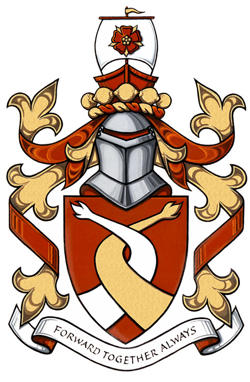 Arms of Dylan Robert Joseph Marando