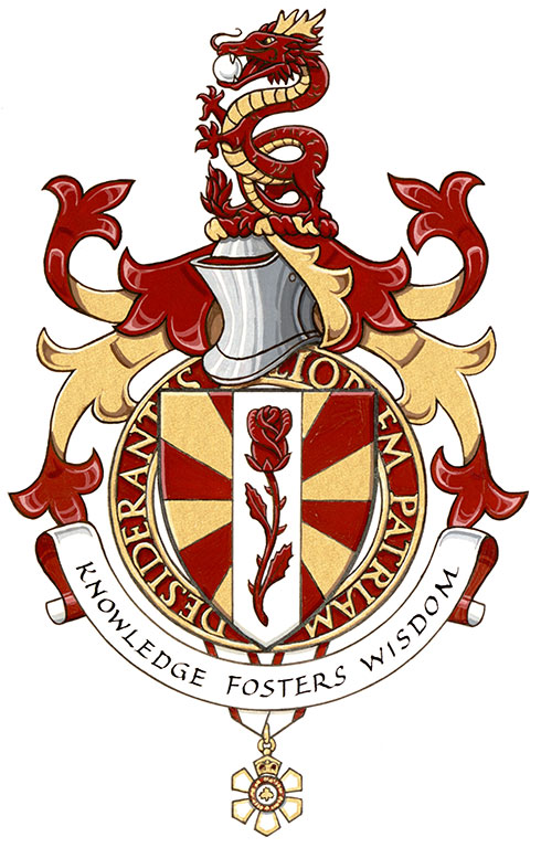 Arms of Geoffrey Teh-Chih Fong