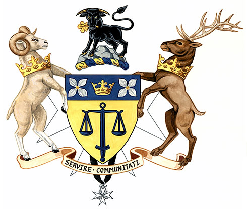 Arms of Walter Stewart Owen