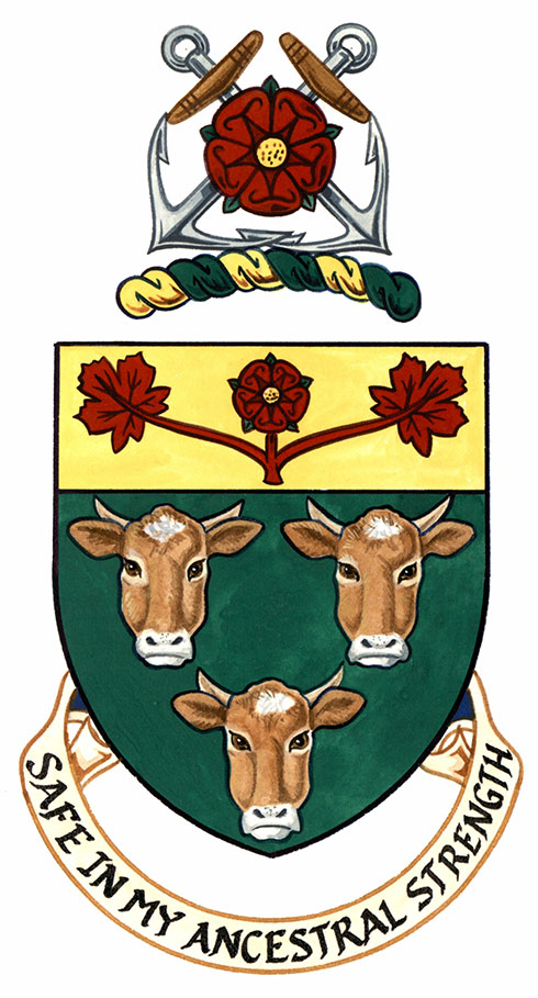 Arms of Harry Coward