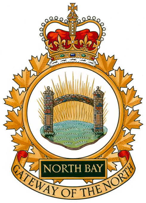 Insigne de la Base des Forces canadiennes North Bay