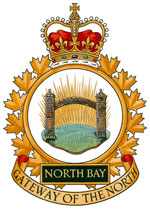 Insigne de la Base des Forces canadiennes North Bay