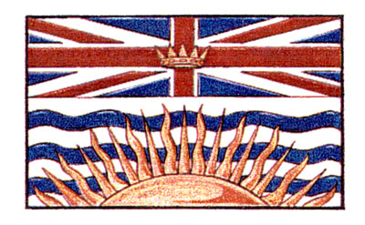 Drapeau de la Province de la Colombie-Britannique