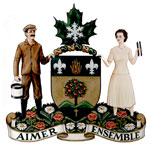 Armoiries de la Municipalité de Saint-Eugène