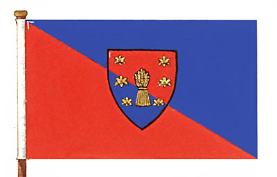 Drapeau du village de Kindersley