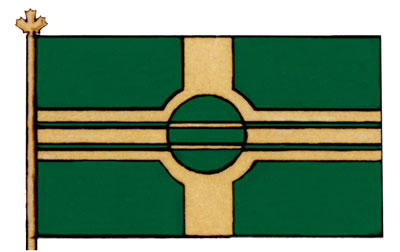 Drapeau de la Corporation of the Township of Nakina