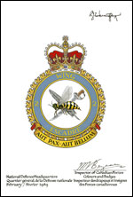 Letters patent approving the Badge of the 2nd Tactical Aviation Wing