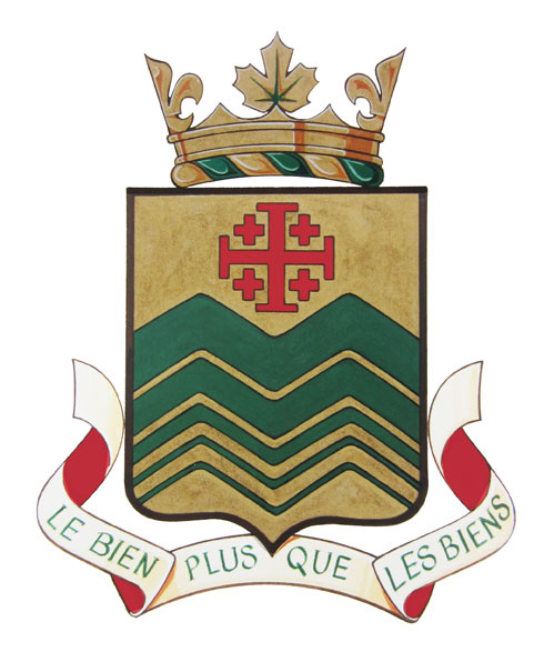 Armoiries de la Municipalité de Saint-Cyrille de Lessard