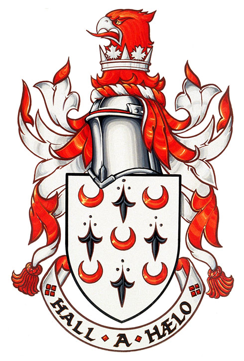 Arms of Graeme John Leonard Hall