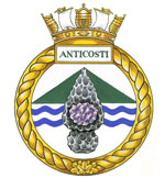 Badge of HCMS Anticosti