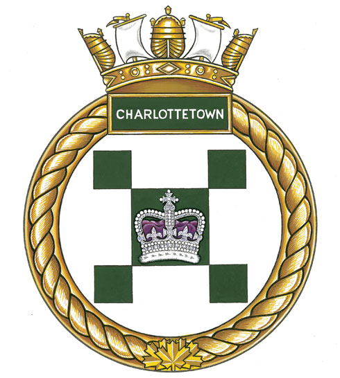 Badge of HMCS Charlottetown