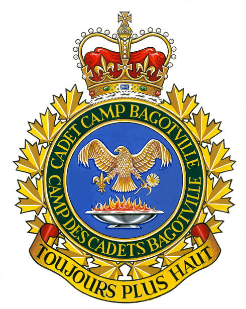 Badge of Cadet Camp Bagotville