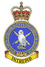 Badge of the 771 Communication Research Squadron