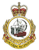 Badge of the Central Region Cadet School of Pipes and Drums