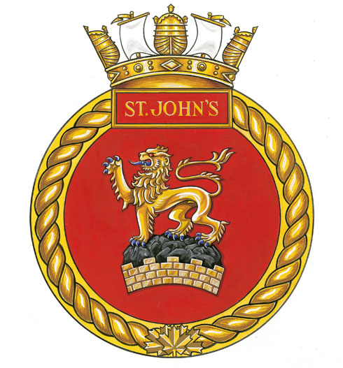 Insigne du NCSM St. John’s