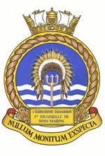 Insigne de la Première escadrille canadienne de sous-marins