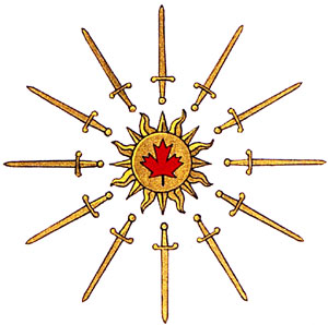 Badge of The Army Cadet League of Canada