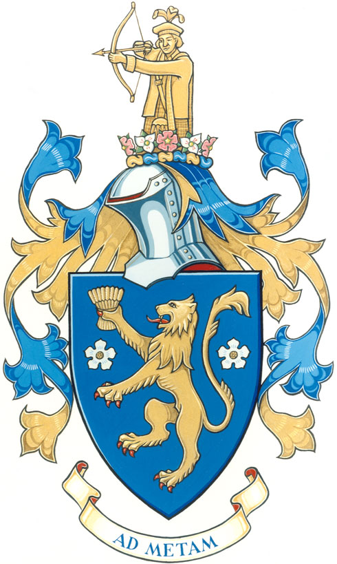 Arms of Roy Ivan Comrie