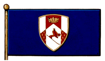 Drapeau de la Corporation of the City of Rossland