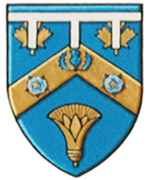 Differenced Arms for Giles Alistair Randolph Gherson, son of Adolph Randolph Albert Gherson