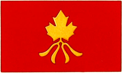 Drapeau de la Fondation Héritage Canada