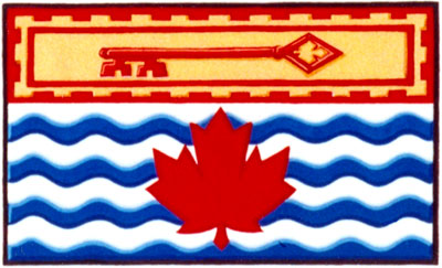 Drapeau de L'Organisation des musées militaires du Canada, Inc.