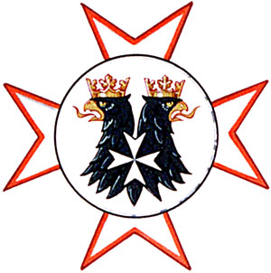 Insigne du Sovereign Order of St. John of Jerusalem Knights Hospitaller