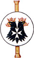 Insigne du Sovereign Order of St. John of Jerusalem Knights Hospitaller