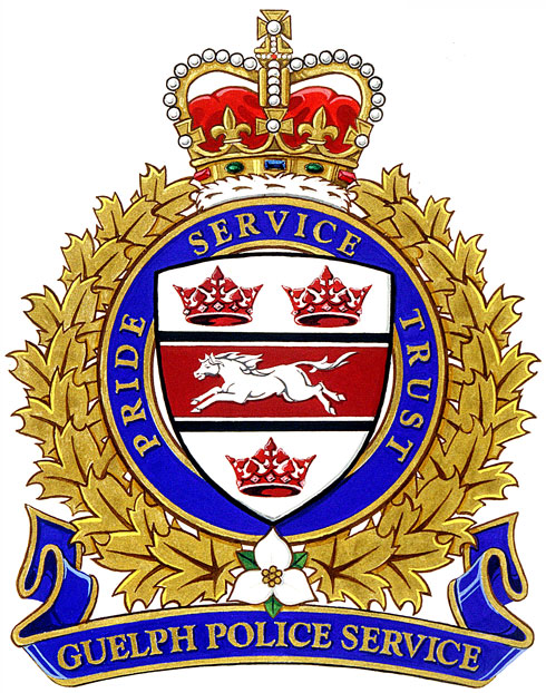 Badge of the Guelph Police Service