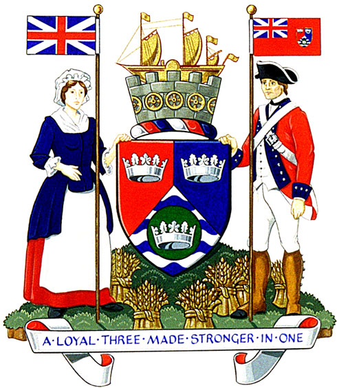 Arms of The Corporation of the Municipality of Loyalist Township