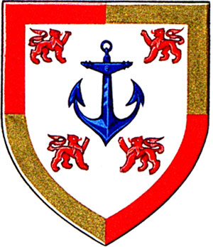 Differenced Arms for Donald Patrick Robertson, son of Robert Robertson