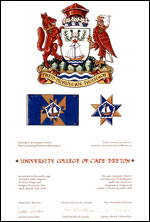 Lettres patentes concédant des emblèmes héraldiques au University College of Cape Breton