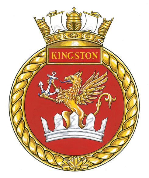 Badge of HMCS Kingston