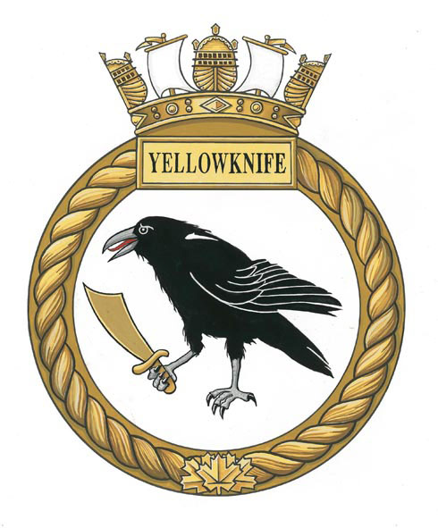 Badge of HMCS Yellowknife