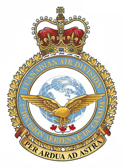 Badge of 1 Canadian Air Division