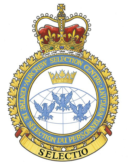 Insigne du Centre de sélection du personnel navigant des Forces canadiennes